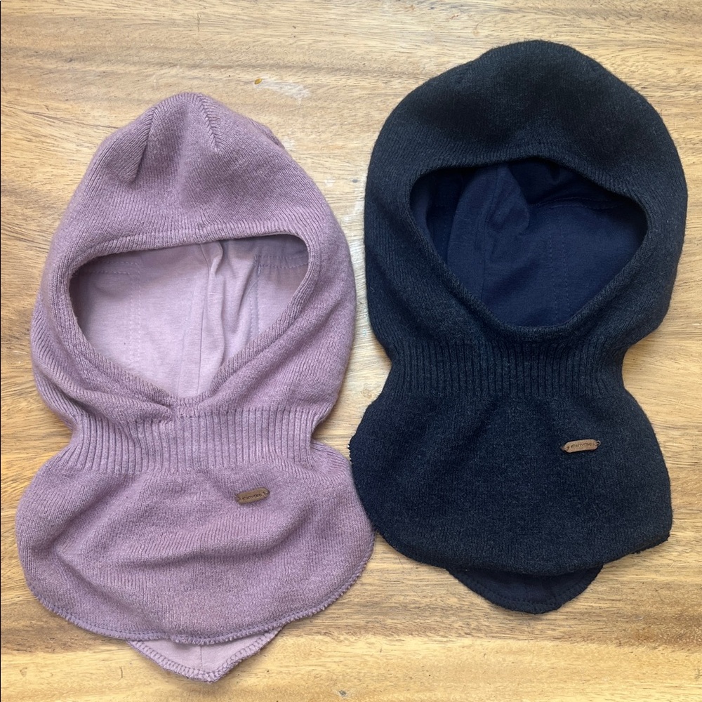 Cashmere Cozy Kids Hooded Balaclava - Pink